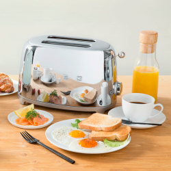 Smeg TSF01SSEU Brödrost Krom