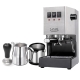 Gaggia Classic E24 Stål Espressomaskin Inkl. Baristautrustning