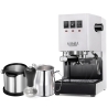 Gaggia Classic E24 Vit Espressomaskin Inkl. Baristautrustning