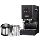 Gaggia Classic E24 Svart Espressomaskin Inkl. Eureka Mignon Perfetto & Baristautrustning