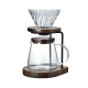 Hario Drip Stand Set Valnötsträ
