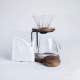 Hario Drip Stand Set Valnötsträ