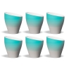Club House Volcano Espressokopp Light Blue 9 cl 6 Stk