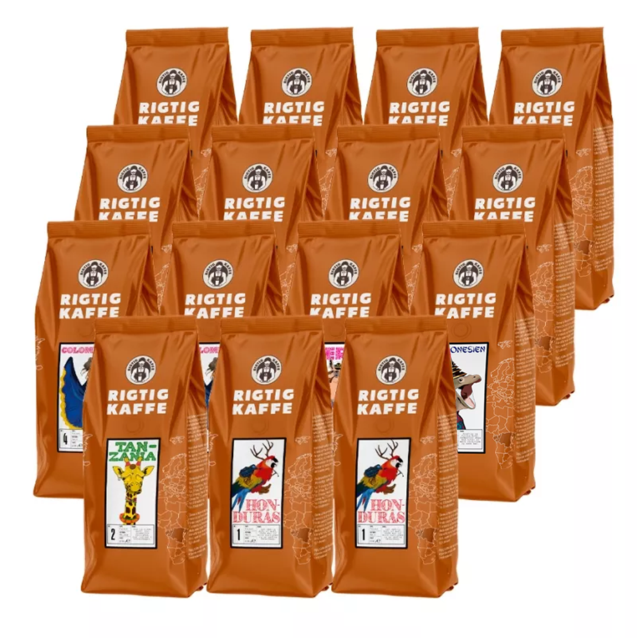 Rigtig Kaffe V&auml;rldens Kaffe 15x400g