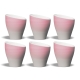 Club House Volcano Espressokop Pink 9 cl 6 Stk
