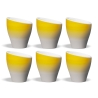 Club House Volcano Espressokopp Yellow 9 cl 6 Stk