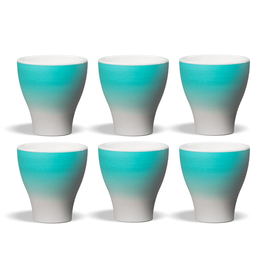 Club House Volcano Dubbel Espressokopp Light Blue 12,5 cl 6 Stk