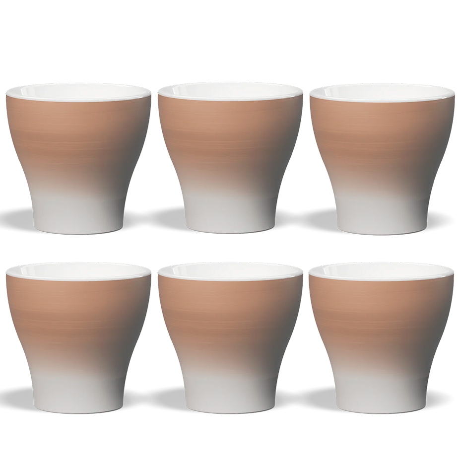 Club House Volcano Lattekopp Sand 28,5 cl 6 Stk