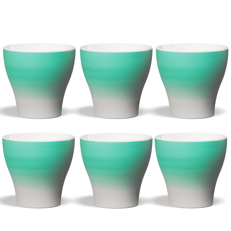 Club House Volcano Lattekopp Aquamarine 28,5 cl 6 Stk