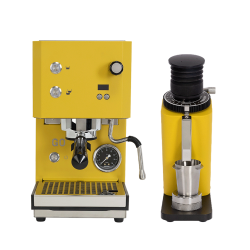 Profitec GO 2.0 Gul Espressomaskine Inkl. Profitec TWIST SD54 Espressokværn Gul