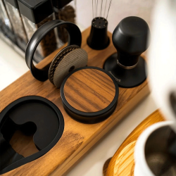 Normcore Espresso Tamper Station Valnötsträ 58 mm