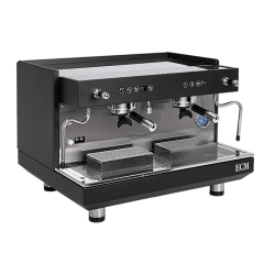 ECM Compact HX-2 PID Professionell 2-gruppers espressomaskin, svart