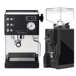 La Pavoni Casa Bar PID Svart LPMCBN02EU Espressomaskin