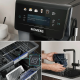 Siemens TP603EM6 EQ6 Espressomaskin Midnatts Silvermetallic