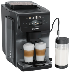 Siemens TP603EM6 EQ6 Espressomaskin Midnatts Silvermetallic