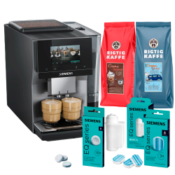 Siemens TP727E06 EQ700 Midnatt Silvermetallic Espressomaskin