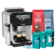 Siemens TQ927E03 EQ900 Espressomaskin Inkl. Skötselpaket & 2x1 kg Rigtig Kaffe Hela Kaffebönor