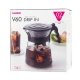 Hario V60 Coffee Server 0,45L Inkl. House of Barista Elektrisk Kaffekvarn & Mjölkskummare