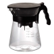 Hario V60 Coffee Server 0,45L Inkl. House of Barista Elektrisk Kaffekvarn & Mjölkskummare