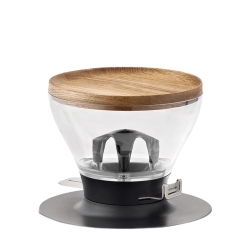 Ascaso Double Spout Portafilter - Valnöt