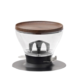 Ascaso Double Spout Portafilter - Valnöt