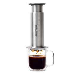AeroPress Kaffebryggare i Rostfritt Stål