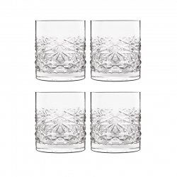 Luigi Bormioli Mixology Textures Glas 4 stk 0,38L