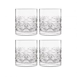 Luigi Bormioli Mixology Textures Glas 4 st 0,38L