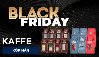 Black Friday-Erbjudanden Kaffe