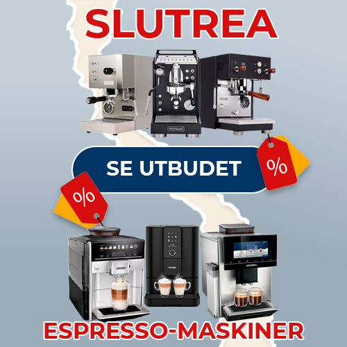 Slut-rea Espressomaskiner
