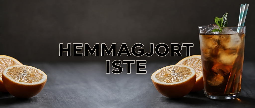 Recept p&aring; hemmagjort iste &ndash; nu n&auml;r sommaren n&auml;rmar sig ☀️