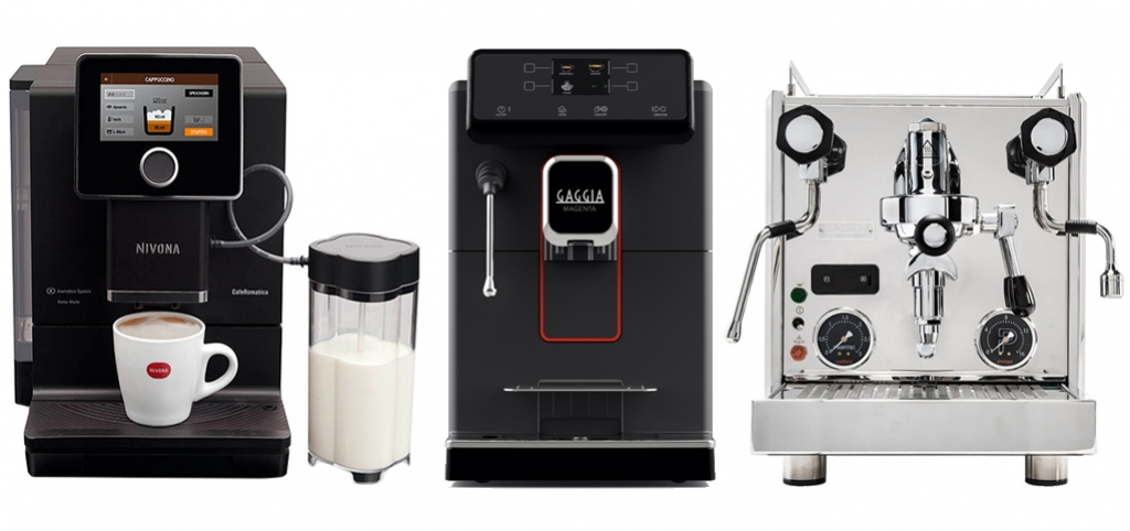 Vad är skillnaderna på en halvautomatisk, automatisk och helautomatisk espressomaskin?